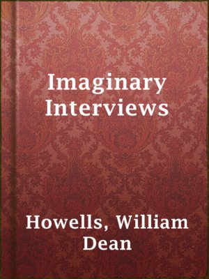 cover image of Imaginary Interviews